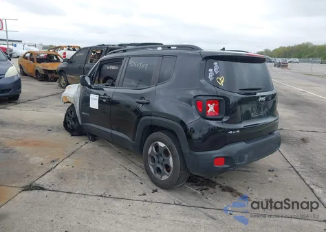 2017 Jeep Renegade Sport 4X4 из США, поврежденный, VIN ZACCJBAB3HPG56415